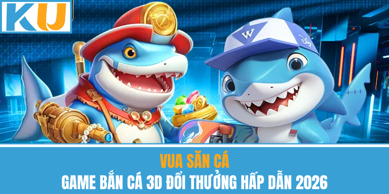 Vua Săn Cá – Game Bắn Cá 3D Đổi Thưởng Hấp Dẫn 2026